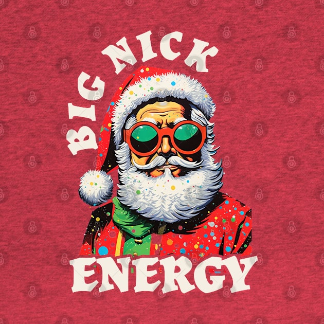 Big Nick Energy Santa Cool by Frame sky aesthetic